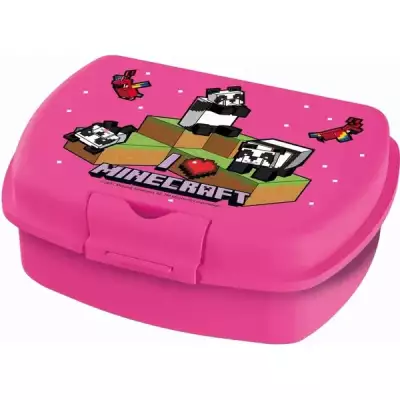 Minecraft Girls Urban műanyag szendvicsdoboz - 1 db