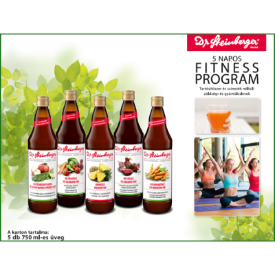 Steinberger 5 napos Fitness Program ivólé csomag - 3750 ml