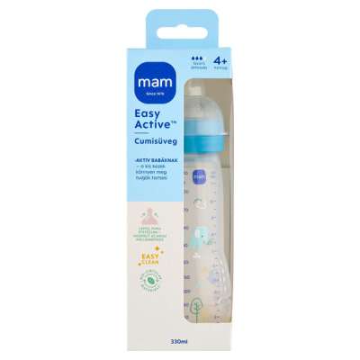 MAM Easy Active cumisüveg 4 hónapos kortól 330 ml - 1 db