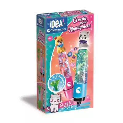 Clementoni Sweet Pets szövegkiemelő készítő készlet - 1 db