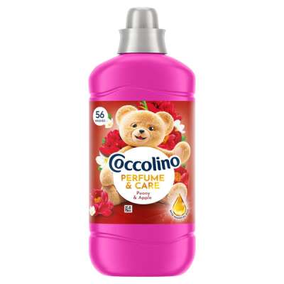 Coccolino Perfume & Care Peony & Apple öblítőkoncentrátum 56 mosás - 1288 ml