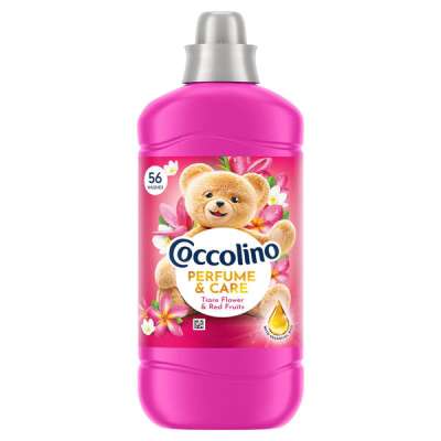 Coccolino Perfume & Care Tiare Flower & Red Fruits öblítőkoncentrátum 56 mosás - 1288 ml