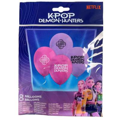 K-Pop Démonvadászok Honmoon léggömb 8 db - 1 db