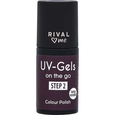 Rival Loves Me UV-Gels On The Go lakk /21 Aubergine affair - 1 db