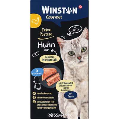 Winston Gourmet Multipack állateledel macskáknak - 800 g