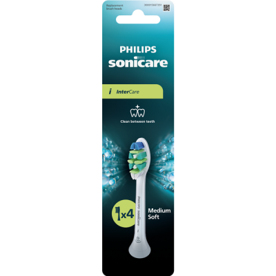 Philips InterCare standard fogkefefej /fehér - 4 db