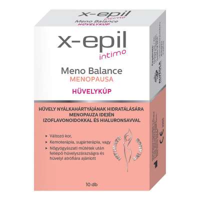 X-Epil Intimo Meno Balance hüvelykúp - 10 db