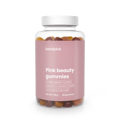 Gymbeam Pink Beauty gumivitamin - 60 db