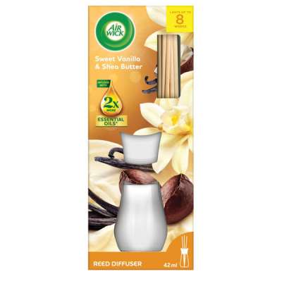 Air Wick Sweet Vanilla & Shea Butter pálcás illatosító - 42 ml