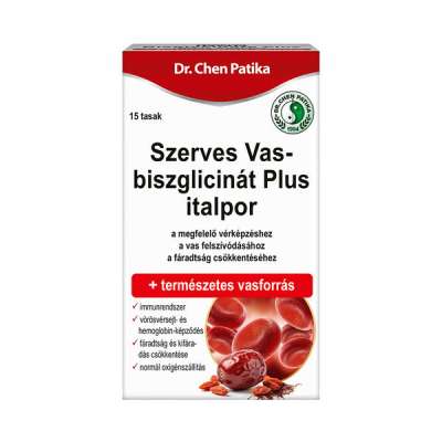 Dr. Chen Patika Szerves Vas-biszglicinát italpor - 15 db