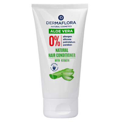 Dermaflora 0% hajbalzsam aloe verával - 150 ml