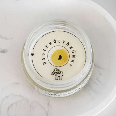 Titkos üzenet gyertya - Összeköltözünk?