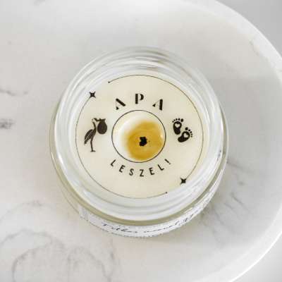 Titkos üzenet gyertya - Apa leszel