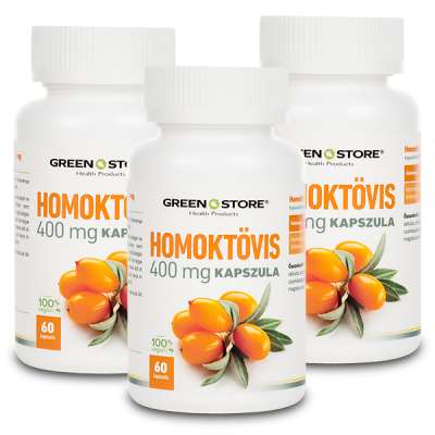 Homoktövis-kapszula