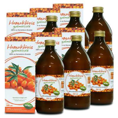 Homoktövis gyümölcslé