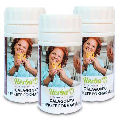 Galagonya + Fekete fokhagyma kapszula