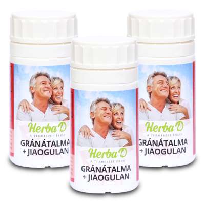 Gránátalma + Jiaogulan kapszula