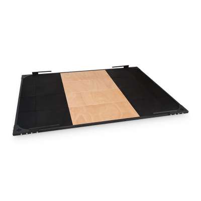 Capital Sports Smashboard, Weightlifting Platform, fekete, 2 x 2,5 m, acél, meranti rétegelt lemez