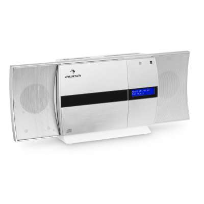 Auna V-20 DAB, függőleges sztereó rendszer, bluetooth, NFC, CD, MP3, USB, DAB+ és UKW tuner