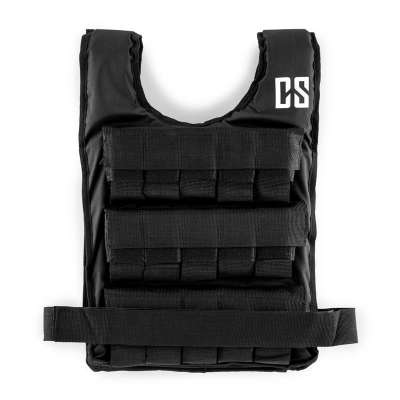 Capital Sports Monstervest, súlymellény, 10 kg, univerzális méret, nejlon, fekete