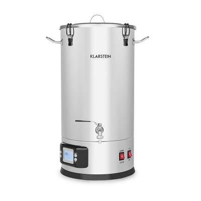 Klarstein Maischfest 35, sörfőző üst, 5 részes, 35 l, 1500 W/ 3000 W, érintős LCD, rozsdamentes acél