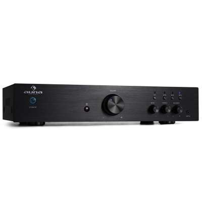 HiFi erősítő Auna AV2-CD508, stereo, nemesacél, 600 W