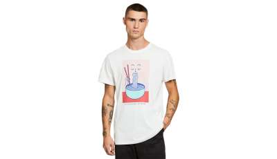 Dedicated T-shirt Stockholm Noodle Off-White