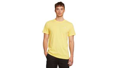 Dedicated T-shirt Stockholm Stitch Bike Yellow