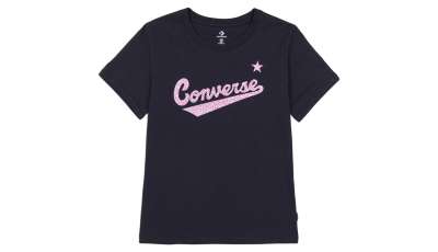 Converse Script Logo Leopard Infill Classic Tee