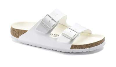 Birkenstock Arizona Birko-Flor White Regular Fit