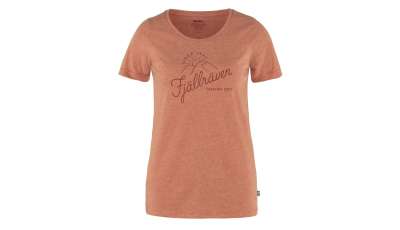 Fjällräven Sunrise T-Shirt W Rowan Red-Melange