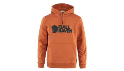 Fjällräven Logo Hoodie M Terracotta Brown