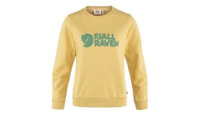 Fjällräven Logo Sweater W Mais Yellow