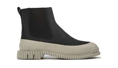 Camper Pix Leather Black Boots