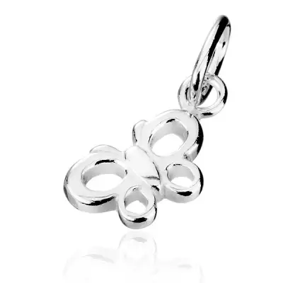 Ezüst függő - fényes lepke