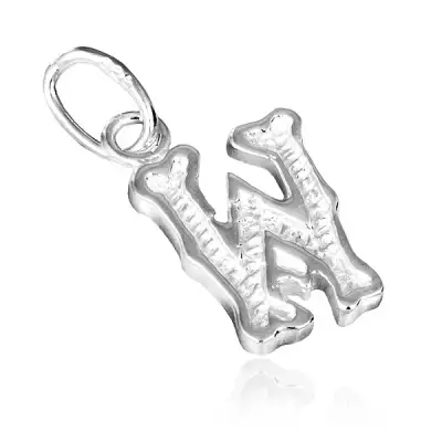 Medál sterling ezüstből - nyomtatott W betű