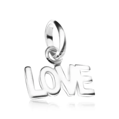 LOVE medál 925 ezüstből