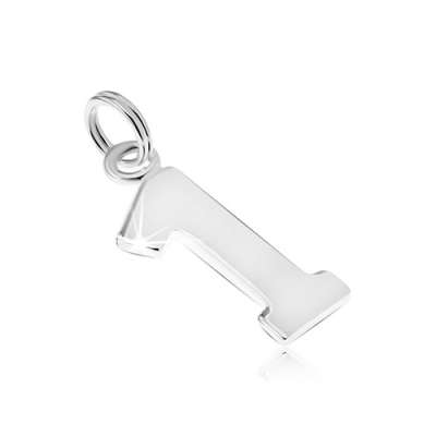 Medál 925 ezüstből, fényes, sima felület, 