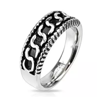 Sebészeti acél gyűrű - 