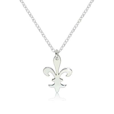 Fényes 925 ezüst nyaklánc - díszesen kivágott 