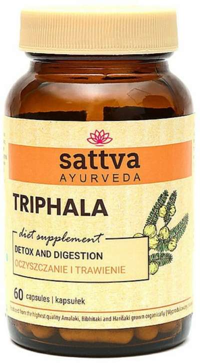 Triphala 60 kapszula - Sattva Ayurveda