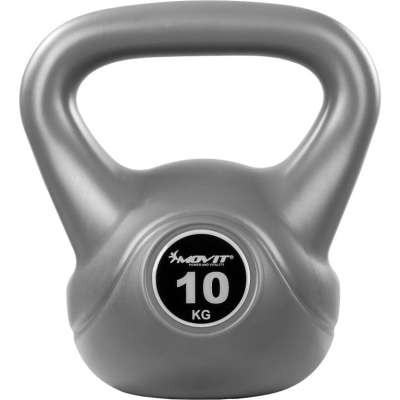 MOVIT Kettlebell 10 kg szürke/fekete