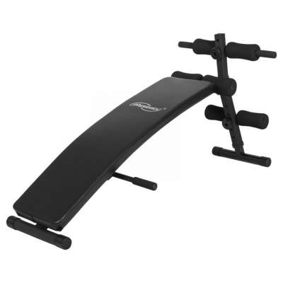 PHYSIONICS Fitnesz edzőpad 131 x 56 x 72 cm fekete