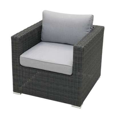 Rattan fotel SEVILLE (antracit)