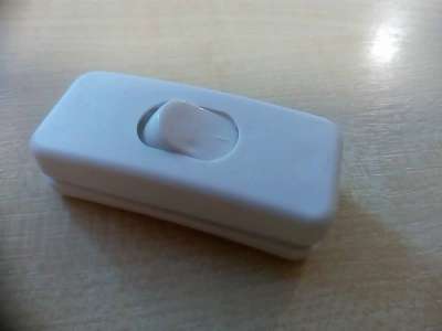 Zsinórkapcsoló Fehér 2 A /Legrand