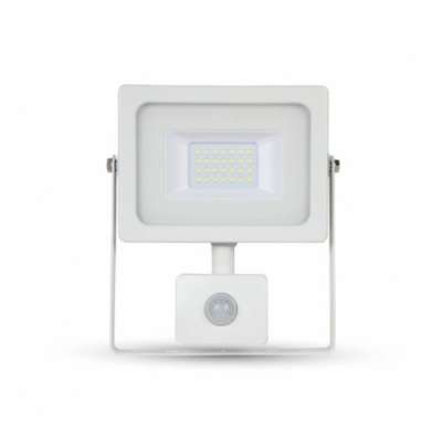 LED reflektor 10W mozgásérzékelővel HidegFehér, 6000 Kelvin, 1200 lumen, IP65 2 év garancia