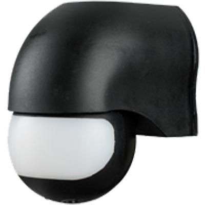 Mozgásérzékelő oldalfali IP44 Fekete / 199004