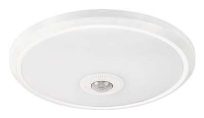 LED ufo mennyezeti lámpa 12W kör MelegFehér, 1000 lumen 3 funkciós mozgásérzékelős 2 év garancia