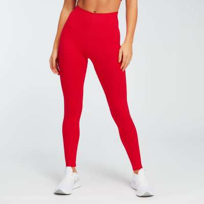 MP Jersey Leggings - Vörös - S