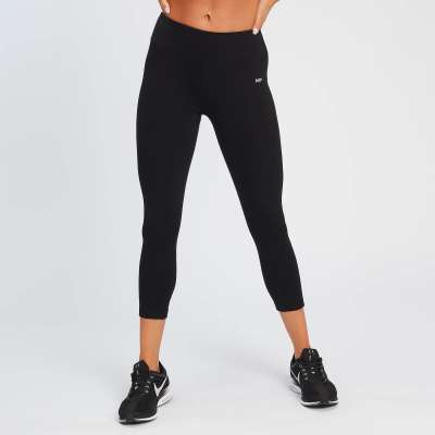 ¾-es MP Power női leggings - Fekete - S